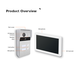 Tuya 1080P Smart Video Türklingel Telefon 2-Draht-Gegensprechanlage mit WiFi Smart Home-Sicherheits system für Karten-und Code zugriff - Product Image 3