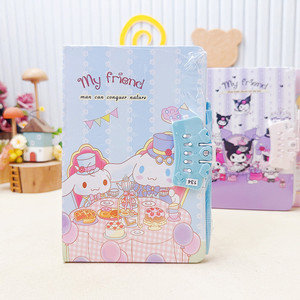 Cartoon Sanryliio Code Stationery Prizes Children's Elementary School Student Cute <strong>Notebook</strong> <strong>with</strong> <strong>Lock</strong> Diary <strong>Notepad</strong> - Product Image 3