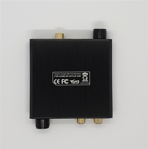 デジタル-アナログコンバータ192kHz DAC,ボリュームコントロール同軸SPDIFステレオL/R RCA 3.5mmジャックオーディオ - Product Image 4