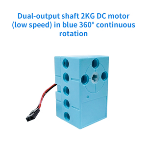 Motore a doppia uscita 2KG a corrente continua a rotazione di 360 gradi e Servo motoriduttore di inversione per Lego - Product Image 3