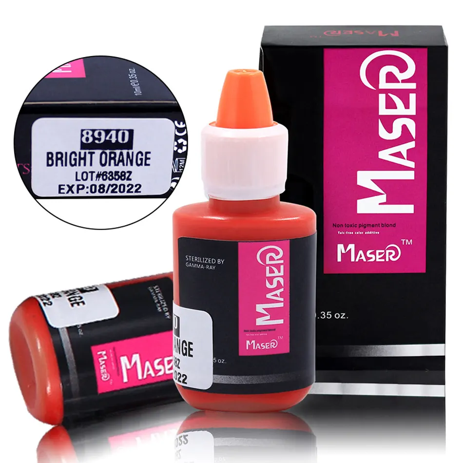 Bio-Maser Pigment De Tatouage Sourcil Encre Permanente de Maquillage