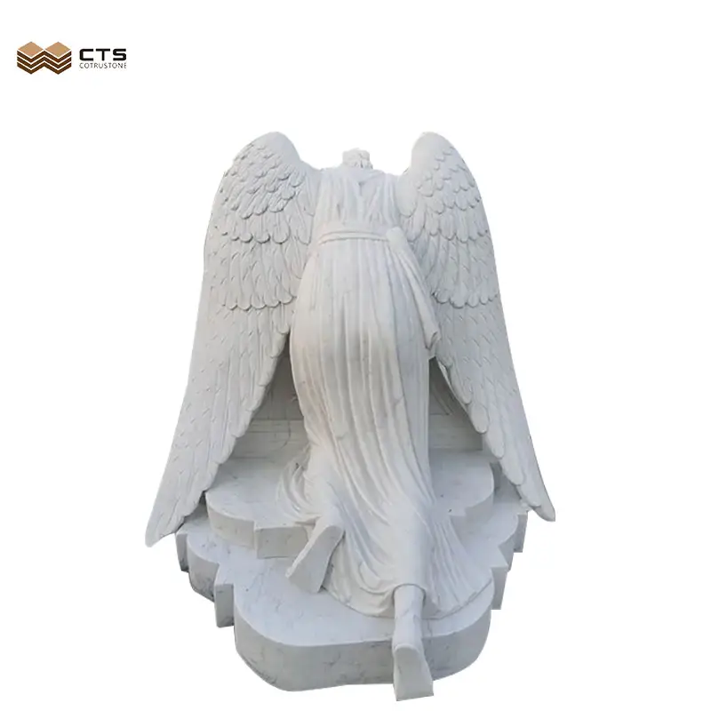 Arte della scultura religiosa curva pietra di marmo all'aperto di qualità selezionata statua della dea
