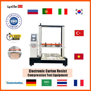 Equipo de máquina de prueba de fuerza de compresión resistente al cartón electrónico Lixian - Product Image 2