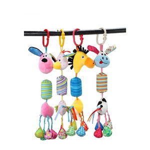 Peluş hayvan yatak asılı rüzgar çan bebek arabası kolye aksesuarları bebek çıngıraklı oyuncak - Product Image 1