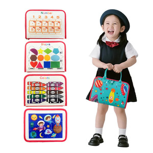 学前基本生活技能学习板活动发展感官忙碌板益智玩具 - Product Image 5