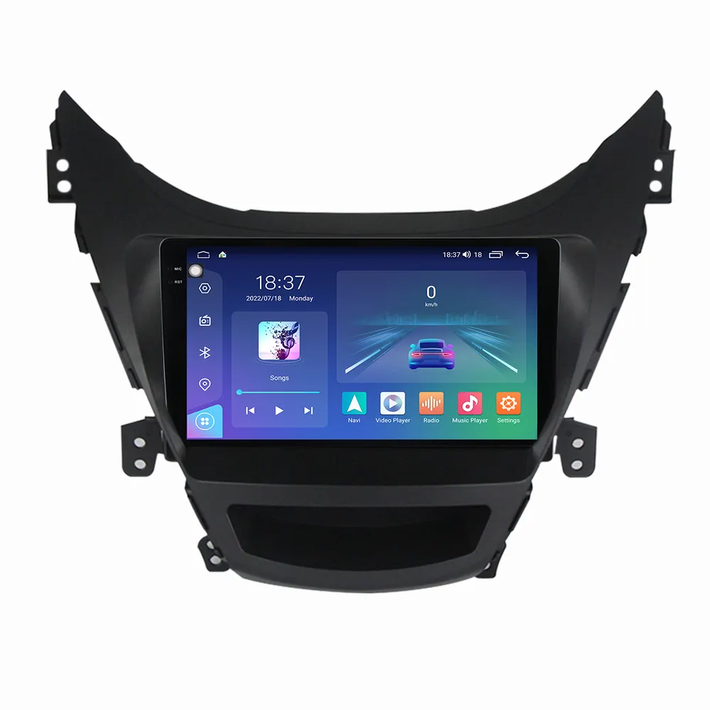 MEKEDE M6 PRO Android 12 QLED Car multimedia audio system for Hyundai Elantra 5 2011 2013 2014 2016