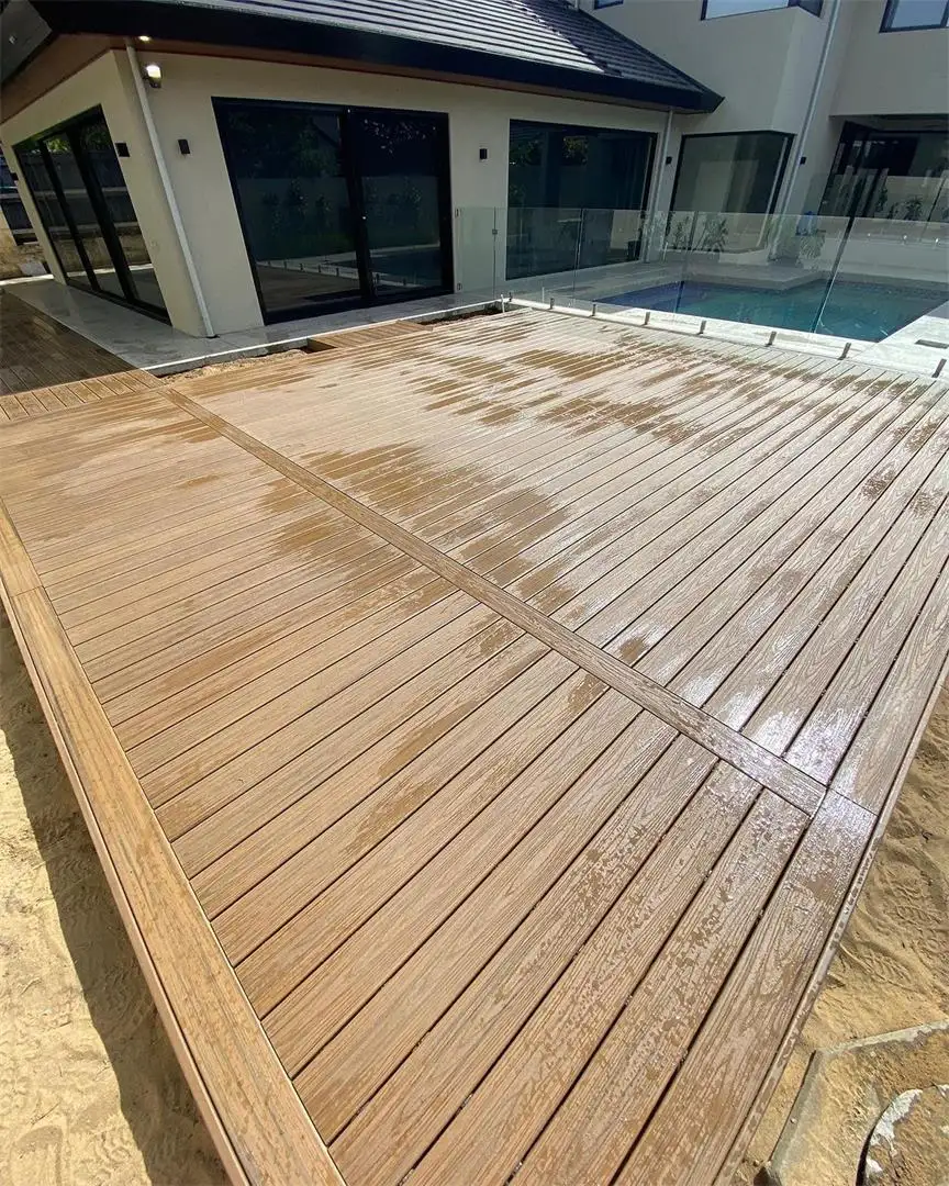 XINDAI Decking Plank Riss beständige Outdoor-WPC-Boden Schwimmbad Outdoor-WPC-Decking