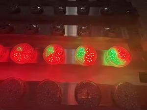 16電球/ロットE14 AC24 RGB LEDポイントライト自動プリプログラム6ピクセル/36 LED IP67観覧車60mmピクセルライト - Product Image 5