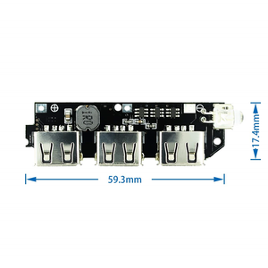 3 USB 5V 2.1A移动电源电路板升压模块/18650锂电池充电板 - Product Image 3