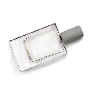Factory Wholesale Customized square 30ml 50ml <strong>Perfume</strong> Bottle Glass Thick Bottom with Gold <strong>T</strong>-shaped Lid - Product Image 3