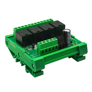 Módulo de control de relé CC de 4 canales, placa amplificadora de salida vplc con aislamiento de optoacoplador, 3,3 v/5v/12v/24v - Product Image 4