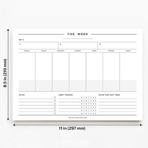 2025 diseño personalizado calendario grande escritorio Pad útiles escolares calendario nota libro planificador Bloc de notas Agenda cuaderno - Product Image 3