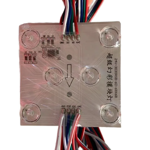 LED tabela modülü SMD2835 12V 4LEDs 170 derece özel işık yüksek üniforma LENS reklam Lite kutusu kanal mektup için IP65 ABS - Product Image 1