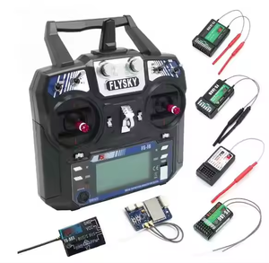 Flysky FS I6 2.4G ระบบรับและส่งสัญญาณ6CH พร้อมหน้าจอ LCD สำหรับเฮลิคอปเตอร์ RC multicopter UAV FPV drones อุปกรณ์เสริม - Product Image 3