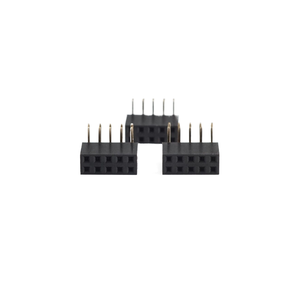 2*5ピン女性ヘッダー90度ケーブル電気コネクタPCBタイプC