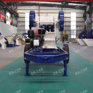 Máquina Móvel e Hanner Máquina De Triturador De Mandíbula De Alternância Dupla Triturador De Mandíbula Móvel Nanganês Alto - Product Image 3