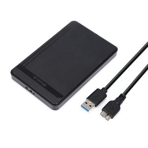 2.5インチSATAHDD SSD5Gbps用のSATA-USB3.0ハードドライブエンクロージャーUSAPをサポート - Product Image 1