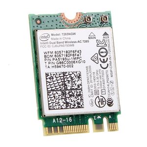 Dual Band Wireless-AC 1200M WIFI 7265NGW สำหรับ Intel 7265 Wi-Fi 802.11ac 2x2สำหรับ BT 4.0 NGFF M.2อะแดปเตอร์เครือข่าย WLAN การ์ด - Product Image 6