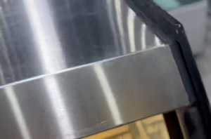 Tủ trưng bày bánh nhiệt độ đơn thương mại với tủ lạnh thực phẩm cửa trước cong và điều khiển kỹ thuật số - Product Image 5