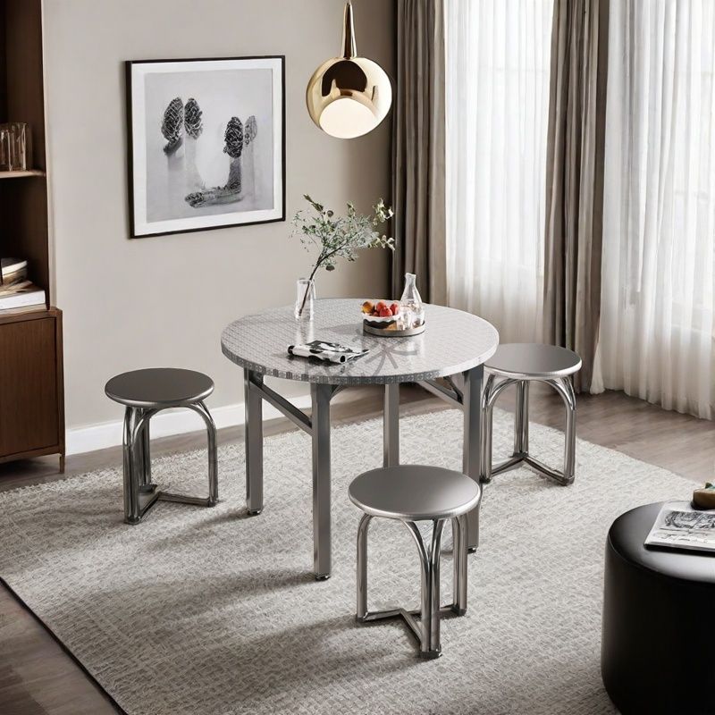 Suitable for 3 people, 80cm in diameter, 55cm in height