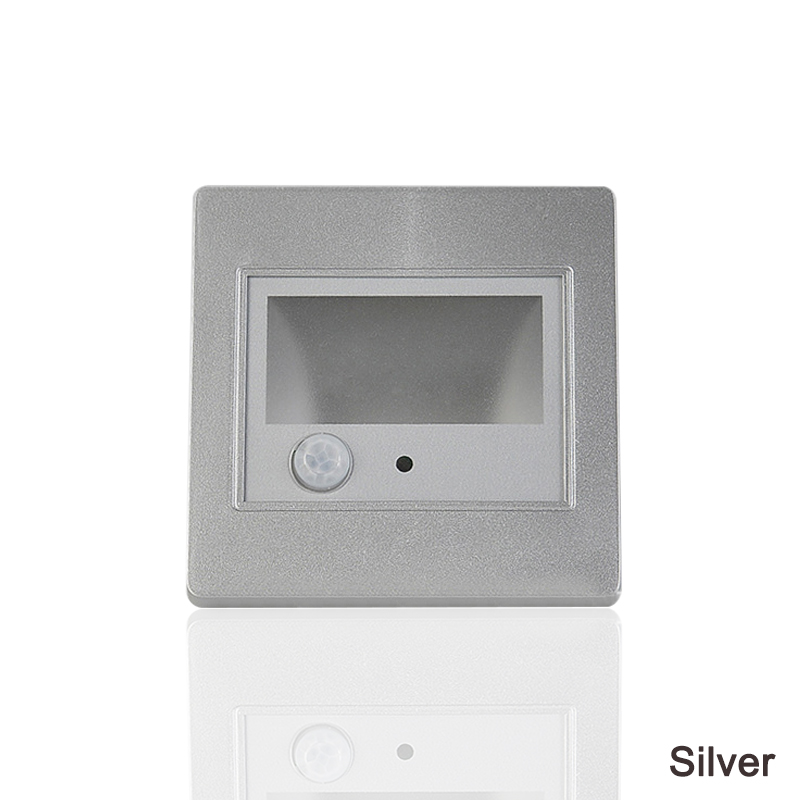 Hotel hotel 86 type embedded led nachtlampje gangpad traptrede licht thuis menselijk lichaam inductie voet licht gevoel warm