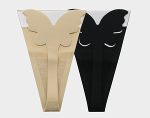 Tanga de cuerdas C sin costuras autoadhesiva Invisible de silicona adhesiva de embalaje Opp