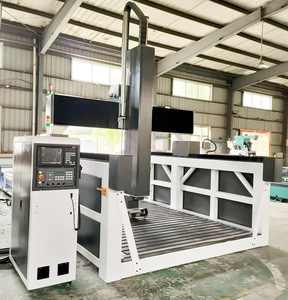 Cabezal giratorio de 360 grados, 5 ejes, 3D EPS, yeso de espuma, enrutador CNC de madera, máquina cortadora de grabado y tallado, enrutador CNC de 5 ejes, fresado - Product Image 4