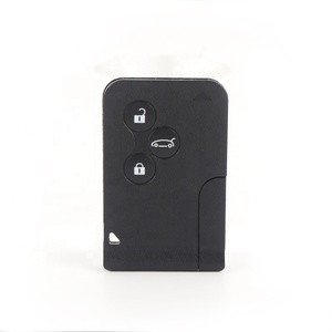 High quality hot selling Universal 10X <strong>3</strong> button smart card car <strong>key</strong> shell replacement for Renault <strong>Megane</strong> - Product Image 3