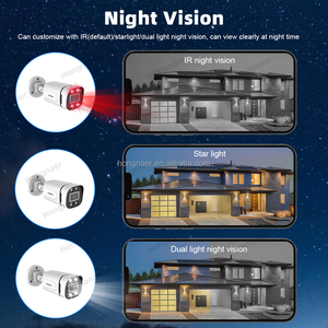 Hongnaer 5MP 4CH Home DVR Digital Video Recorder Indoor Outdoor Analog CCTV Security <strong>Camera</strong> Set Kit System Surveillance System - Product Image 4
