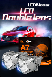 A7ระบบไฟอัตโนมัติไฟหน้า LED 3นิ้ว2.5นิ้วระดับไฮเอนด์สำหรับรถยนต์ - Product Image 6