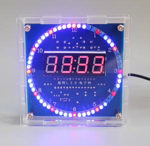 Kit orologio digitale digitale rotante fai-da-te con Display a LED 51 SCM Learning Board 5V DS1302 - Product Image 2