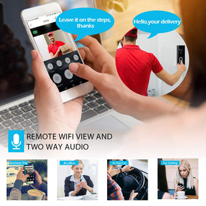 Waterproof <strong>Video</strong> Doorbell Home Security <strong>Systems</strong> 1080P Wifi Security Door Bell Two Way <strong>Intercom</strong> Smart Doorbell - Product Image 3