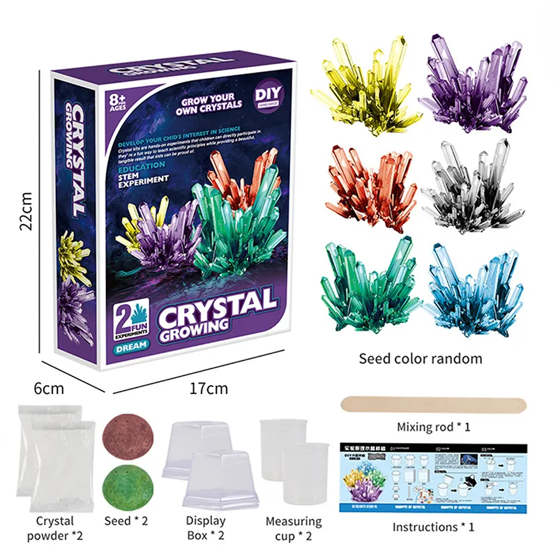 GP Kids toy amazing science learn how to grow your own magical crystal favorite homemade toy crystal grow science kit
