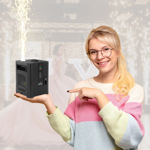 Thước Pin Mini Pháo Hoa Máy 350W Phun 3 Mét Điều Khiển Từ Xa Lạnh Sparkler Máy Cho Đám Cưới Bên Câu Lạc Bộ DJ - Product Image 5