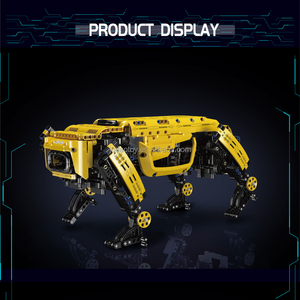 Mould King 15075 amarillo Robot perro juegos de bloques de construcción APP RC programable STEM juguete MOC rompecabezas bloques juguetes regalos de navidad - Product Image 3