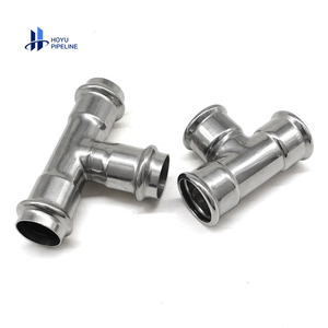 Báo Chí M hồ sơ 304 316 thép không gỉ Báo Chí phù hợp ống khí nén và phụ kiện giảm TEE hệ thống ống nước phù hợp - Product Image 1