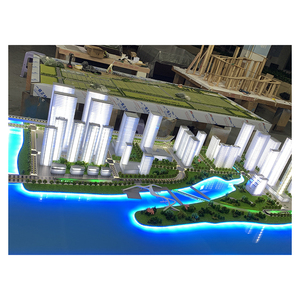 专业制造微型学校建筑模型多彩设计建筑建筑模型 - Product Image 5