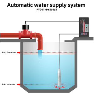 Yezon chìm mức độ phát cảm biến 4-20mA 0-10V RS485 IP68 0.25% FS Độ chính xác cảm biến mức chất lỏng cho bể chứa nước - Product Image 4