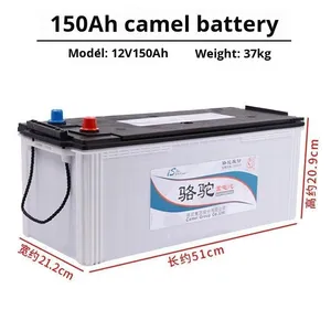 Kamel batterie 6-QWLZ-200 Neue wartungsfreie Blei-Säure-Gel-Batterie mit 12 V200Ah - Product Image 5