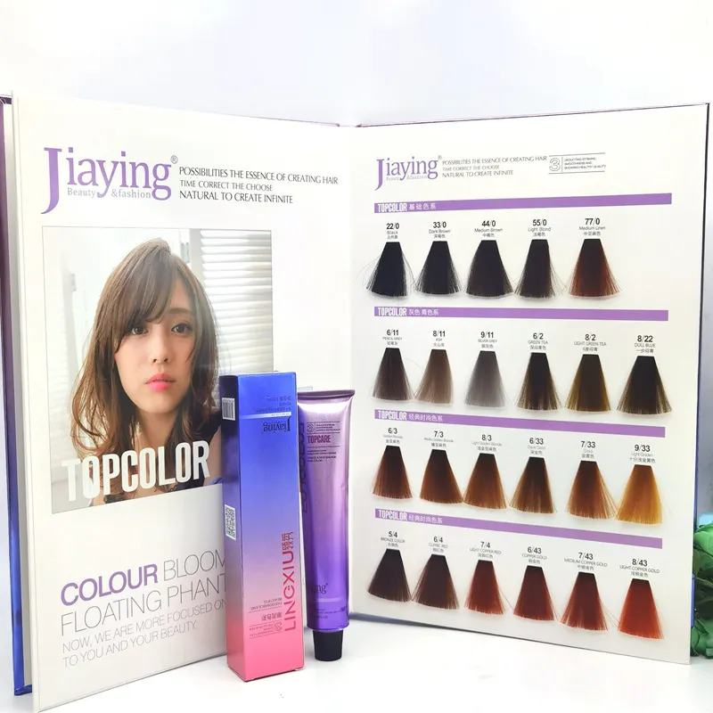 FORCOLOR Professional Herbal Low Amoníaco Free Hair Dye Color Cream Permanente 56 colores Color de moda para salón