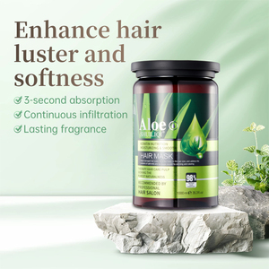 Set Perawatan Rambut Krim Vegan Bebas Silikon <span class=keywords><strong>Aloe</strong></span> <span class=keywords><strong>Vera</strong></span> - Sampo, Kondisioner & Masker Rambut Anti-Rontok untuk Perbaikan Rambut Rusak - Product Image 4