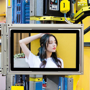 21.5 pollici 1920x1080 IP65 incorporato Monitor Lcd industriale Open Frame Vga Monitor impermeabile Touch Screen capacitivo - Product Image 2