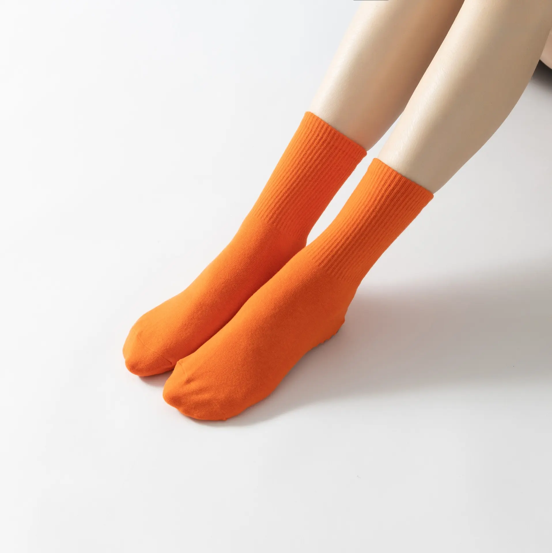 Chaussettes de sport à séchage rapide chaussette de sport en nylon avec logo de marque personnalisée chaussettes de sport unisexes à la cheville