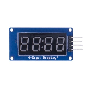 TM1637 LED-Anzeige modul für Arduinos 7 Segment 4 Bits 0,36 Zoll Uhr RED Anode Digital Tube Four Serial Driver Board Pack
