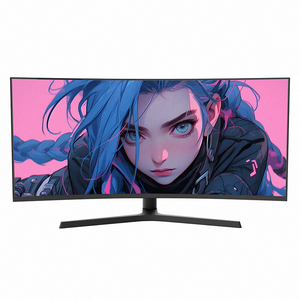 New 5K 49 Inch Super Wide Screen <strong>LCD</strong> <strong>Monitor</strong> 144Hz Curve Gaming <strong>Computer</strong> <strong>Monitor</strong> <strong>with</strong> IPS Panel and Speaker Feature