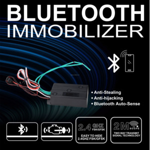 NTO Smart Code Lern modus Blau 2.4G Wireless Anti-Hijacking Motors perre RFID kann Wegfahr sperre Anti-Diebstahl-System Bus - Product Image 5