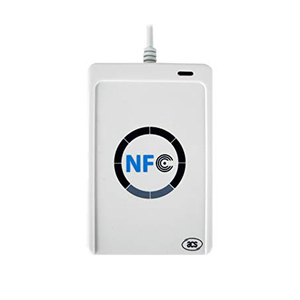 เครื่องอ่านบัตร ACR122U พร้อมอินเตอร์เฟส USB 13.56MHz โปรแกรมได้ RFID วัสดุ ABS สำหรับการชำระเงิน - Product Image 4