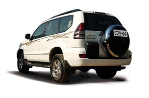 丰田陆地巡洋舰普拉多LC120 Fj120 2003-2007刹车灯保险杠反射器12v新状态的2003-2009发光二极管后尾灯