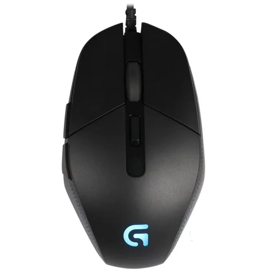 Grosir 100% asli Logitech G302 Mouse Gamer nirkabel 8000 Dpi merek Logitech Mouse Gaming daya komputer