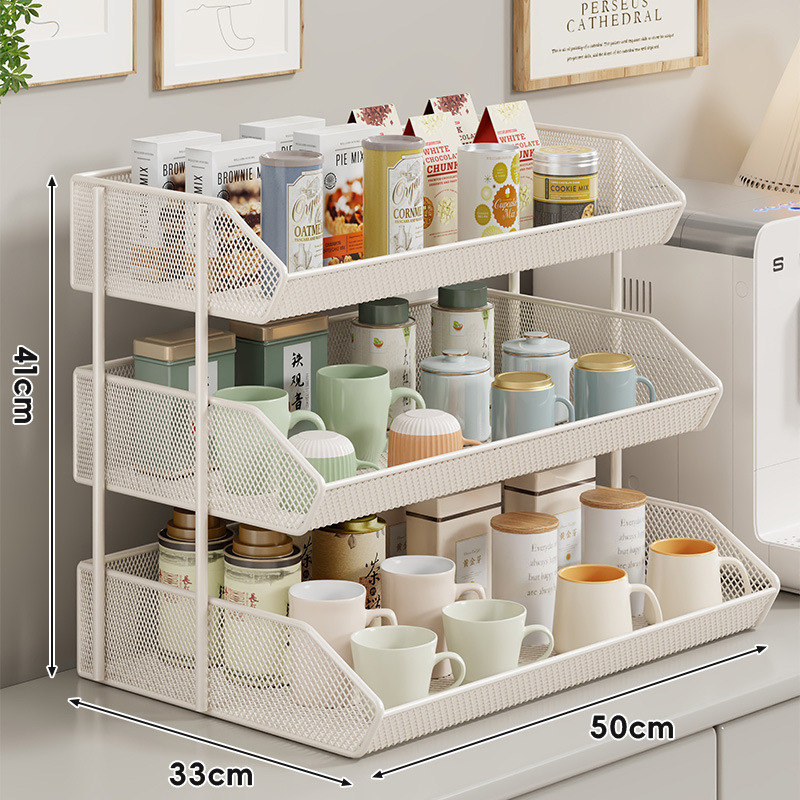 White three-layer extra-large
